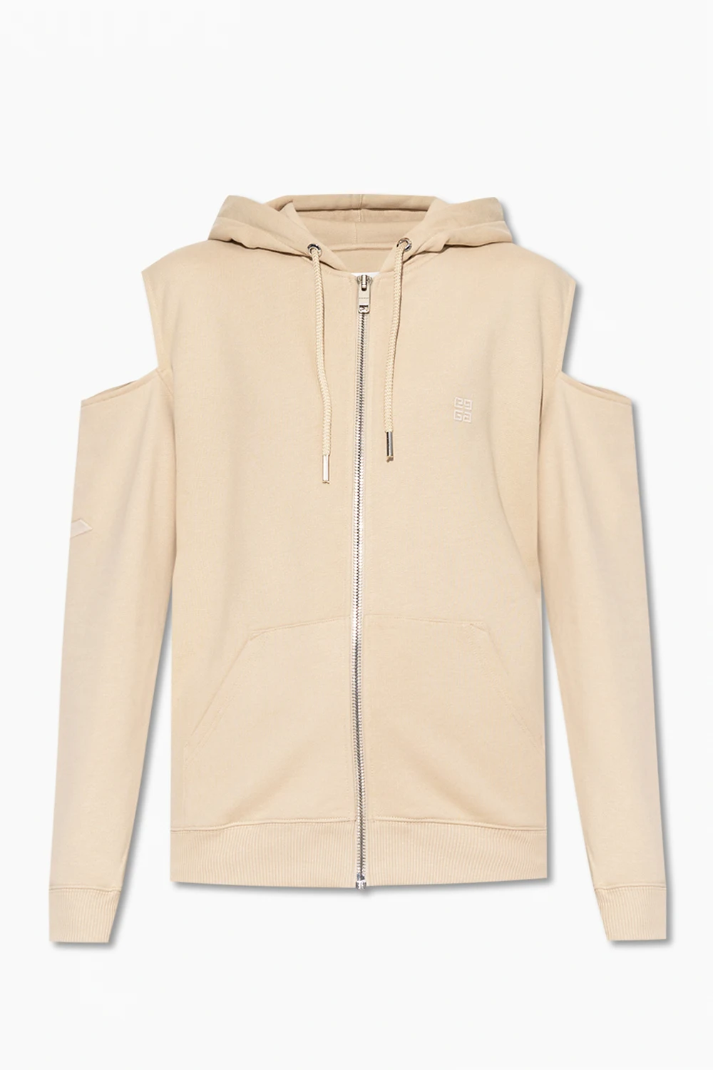 Hoodie with cut-outs
