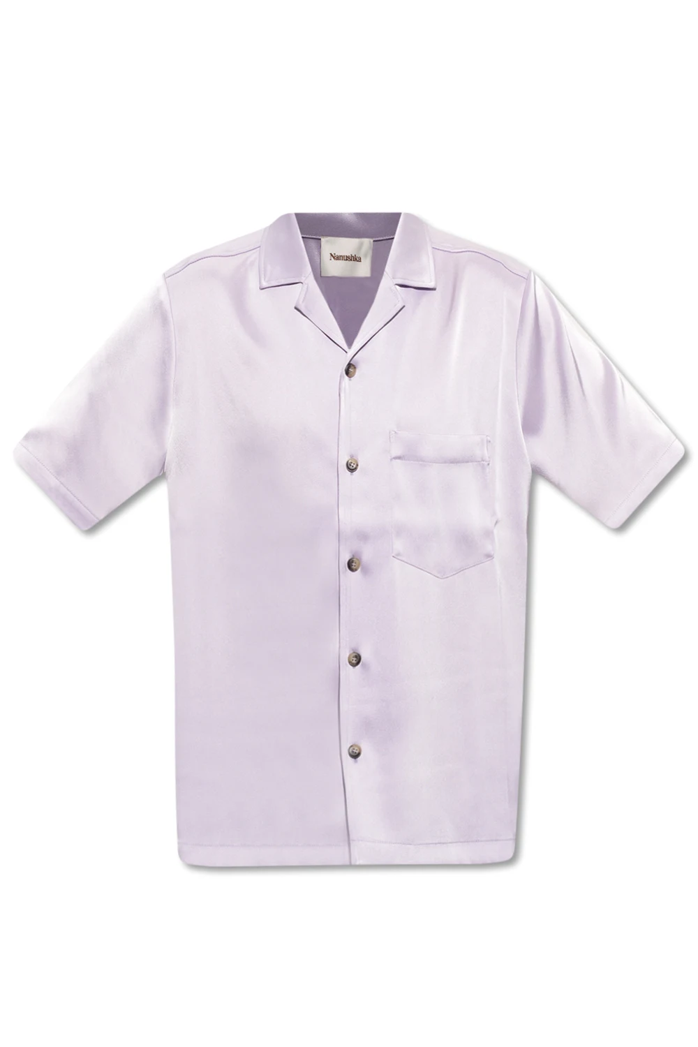 ‘Mik’ satin shirt