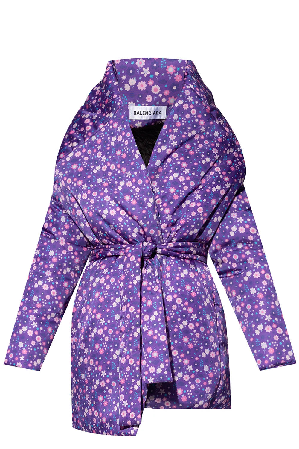 Jacket with floral print