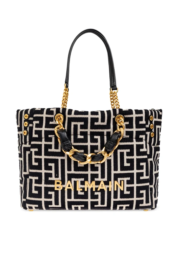 CZARNY Torba `1945 Soft` typu `shopper`