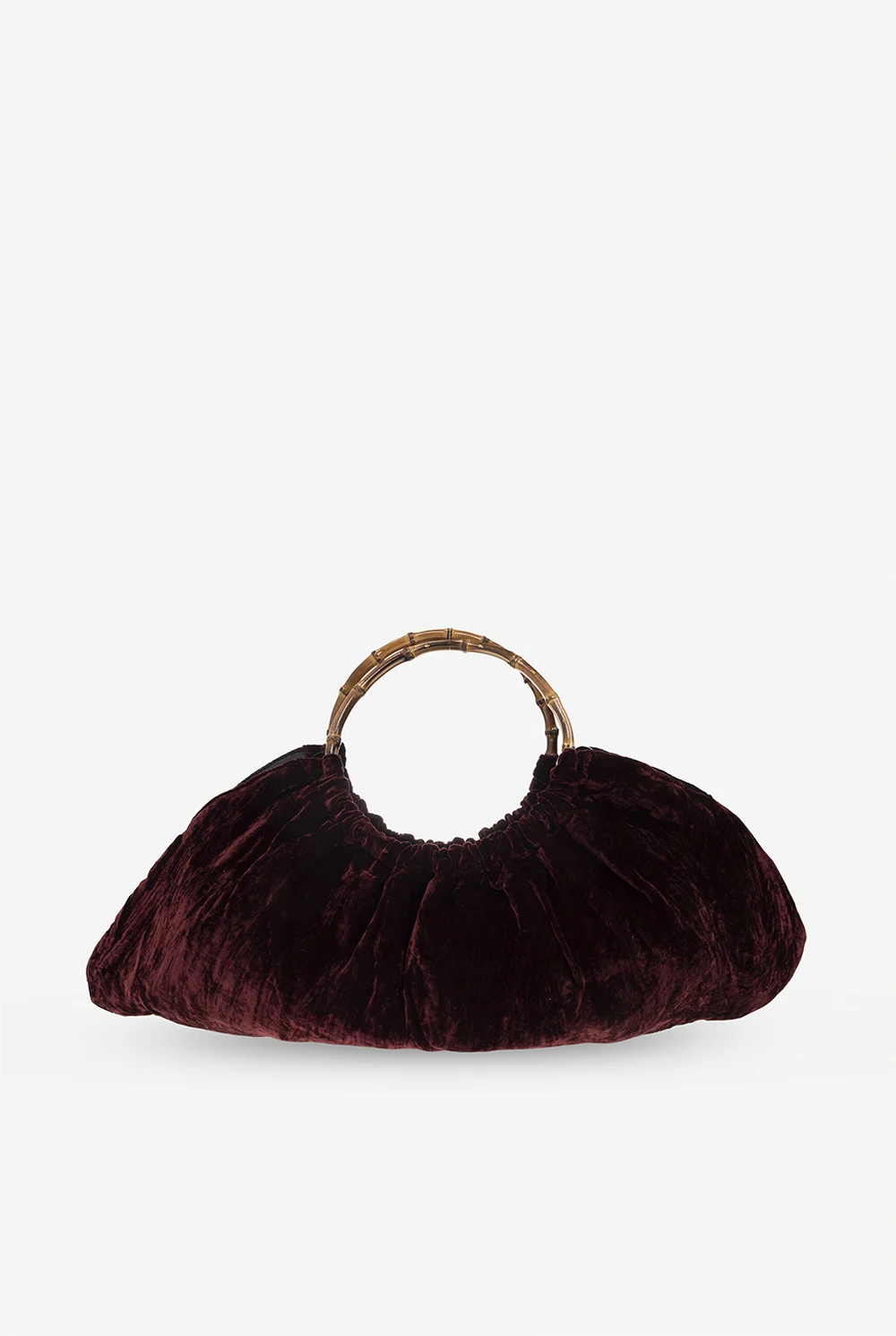 Velvet handbag