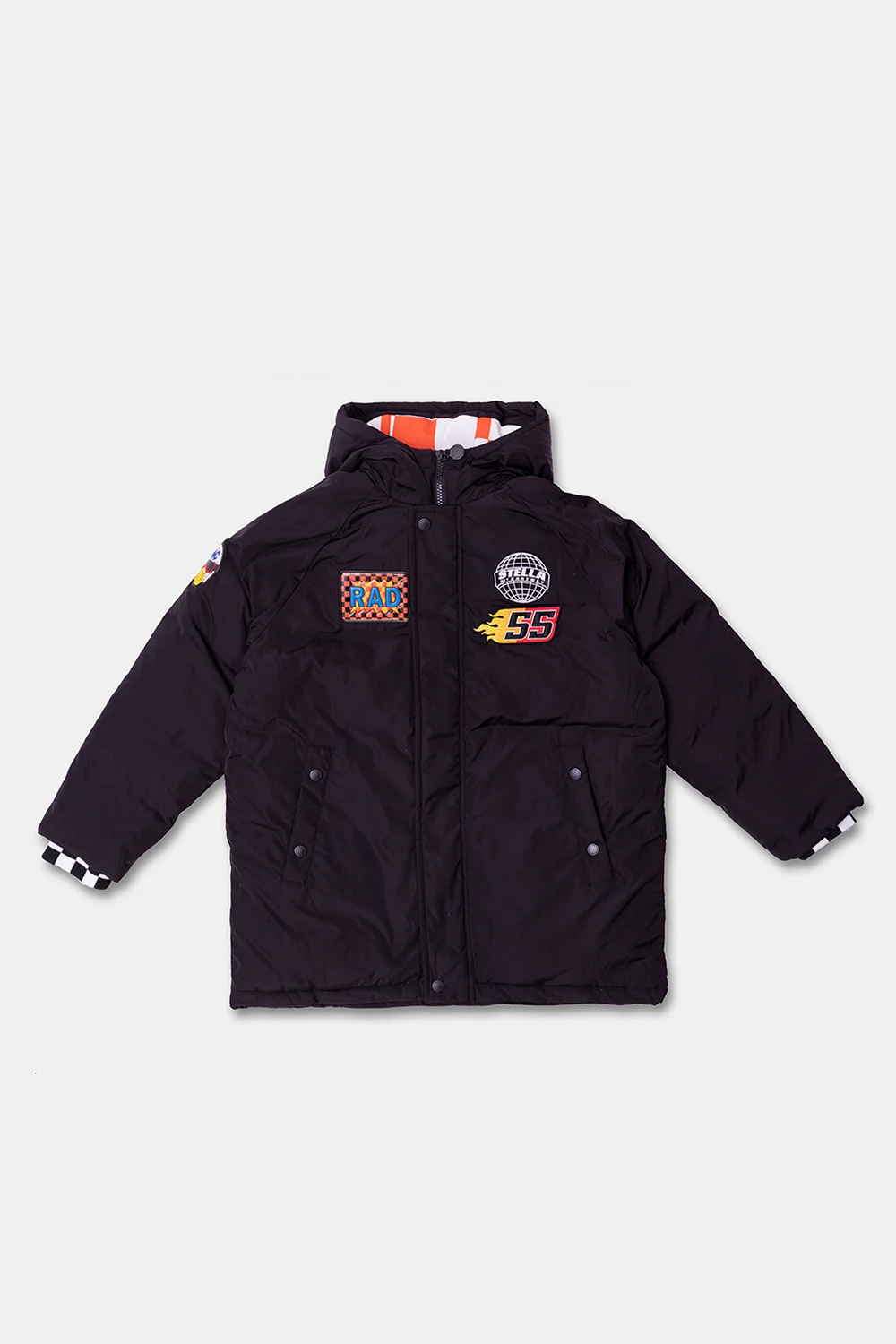 Patched jacket