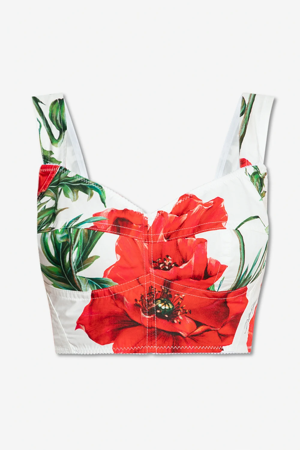Floral crop top