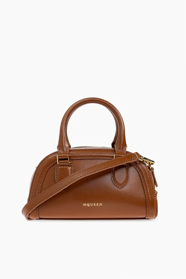 BRĄZOWY Torba do ręki `Birdee Boston Mini`