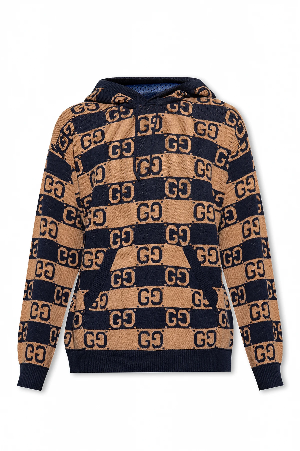 Patterned hoodie
