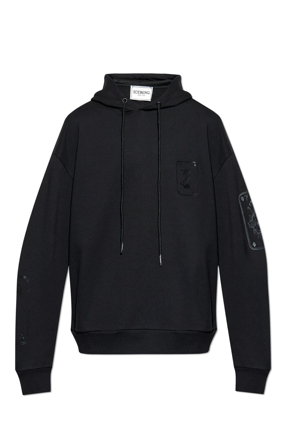BLACK Sweatshirt with print