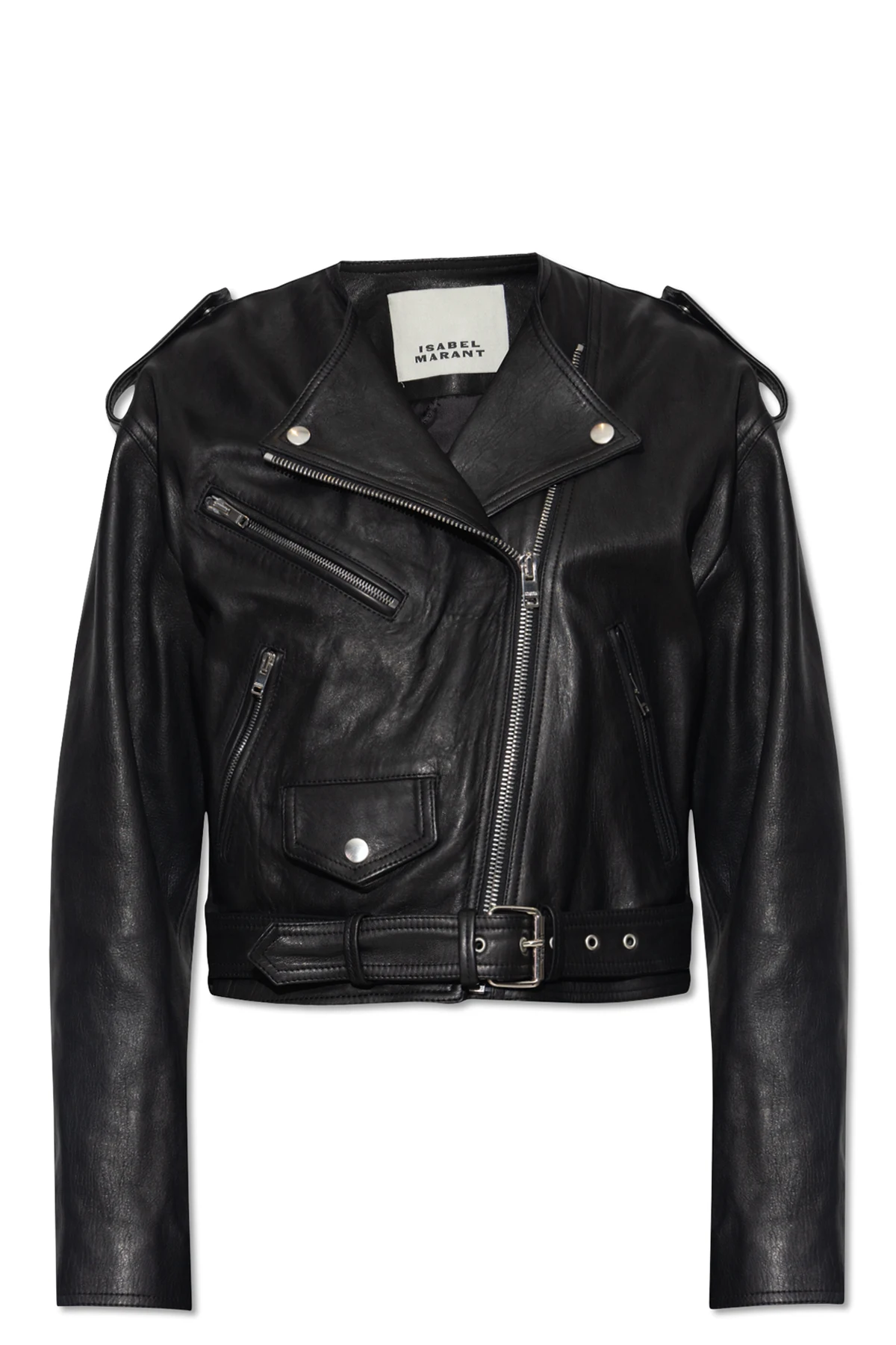 ‘Audric’ leather jacket