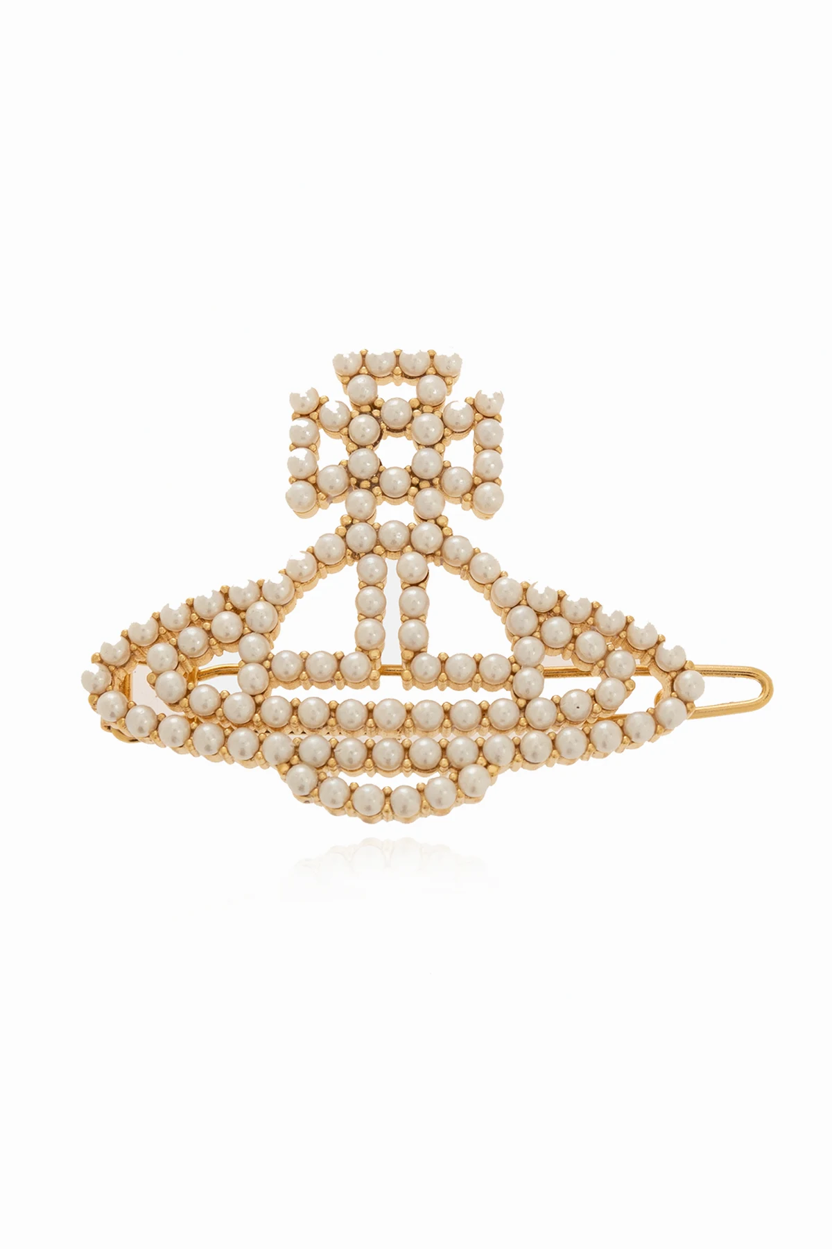 Spinka do włosów w kształcie logo