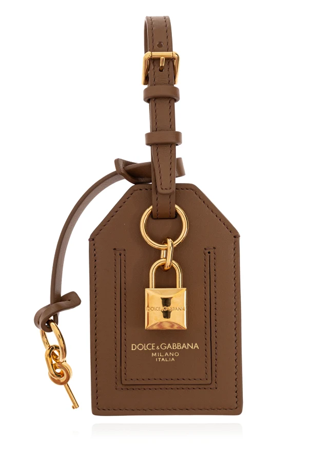 BROWN Leather pendant