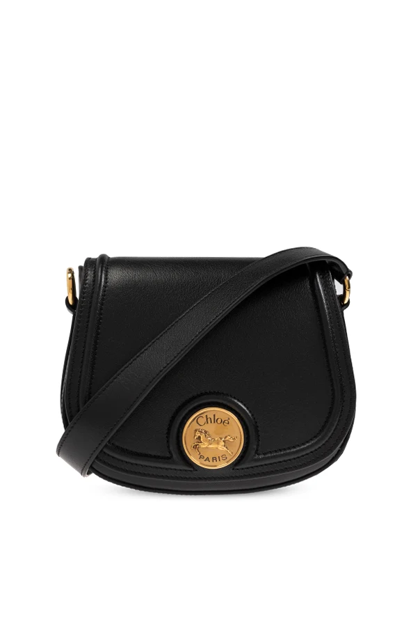 SCHWARZ Schultertasche "Horse Medal Small"