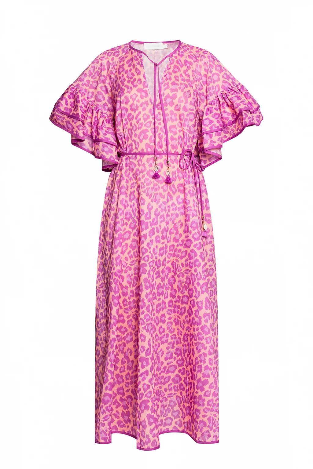 Animal-printed beach dress