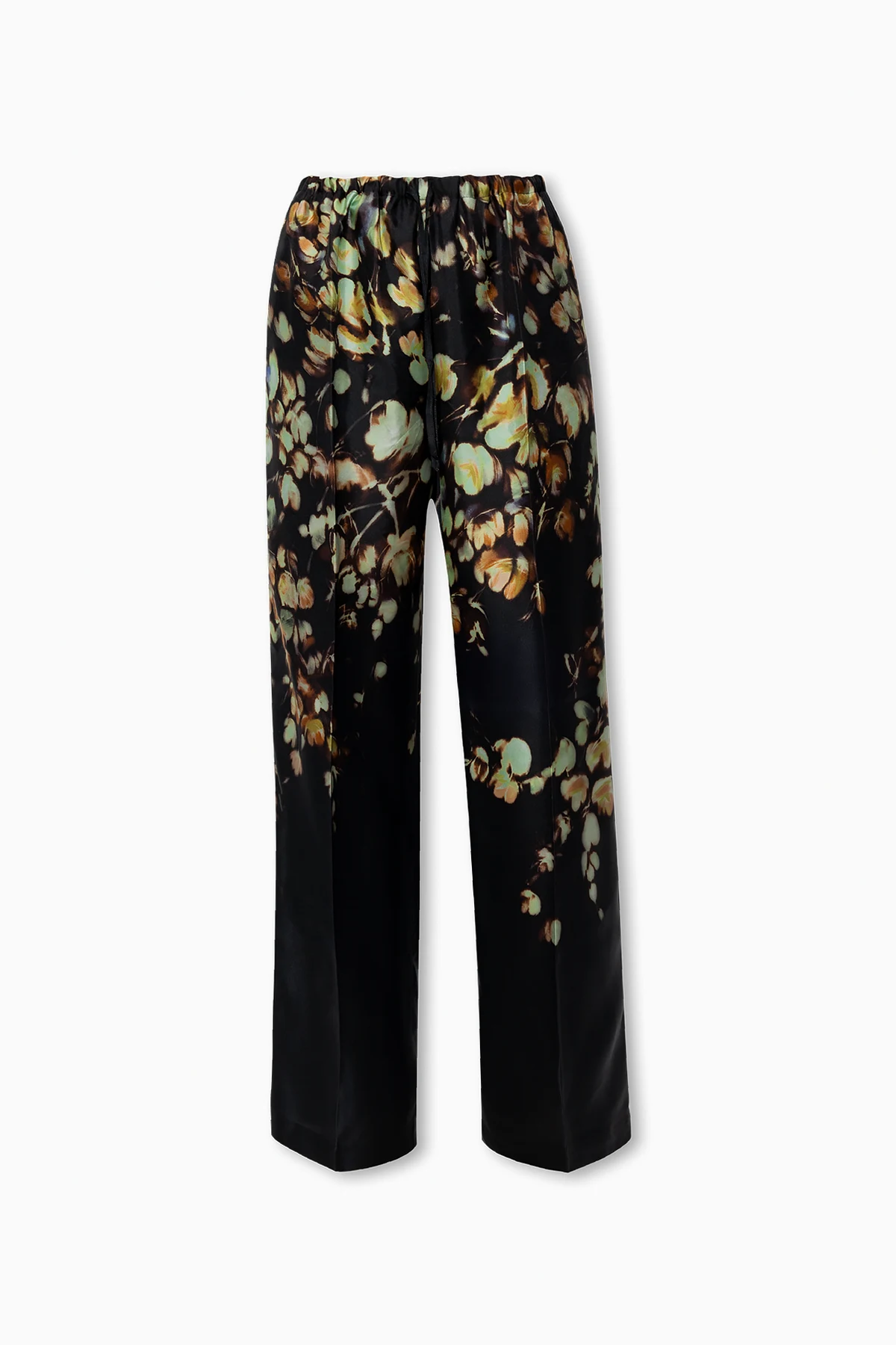 Silk trousers