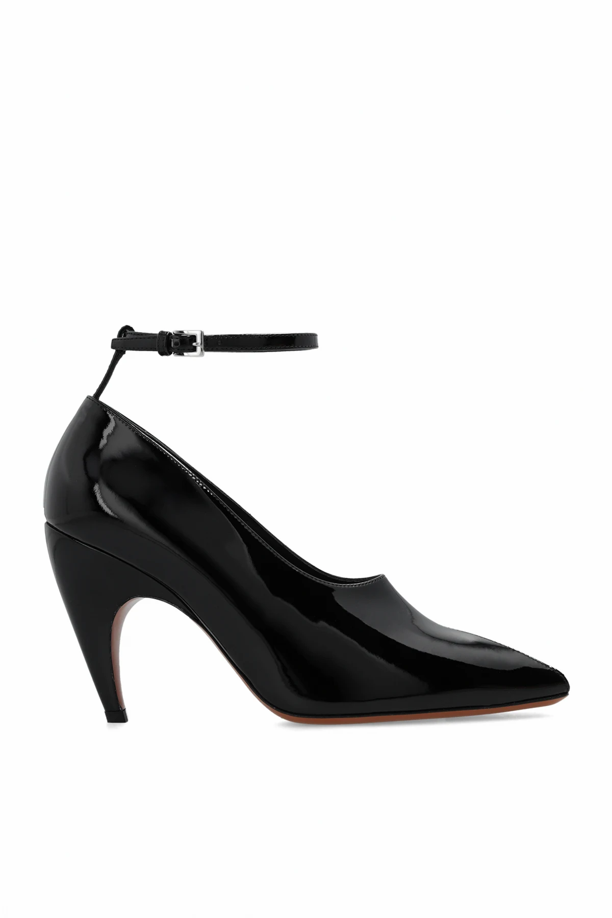 Leather pumps