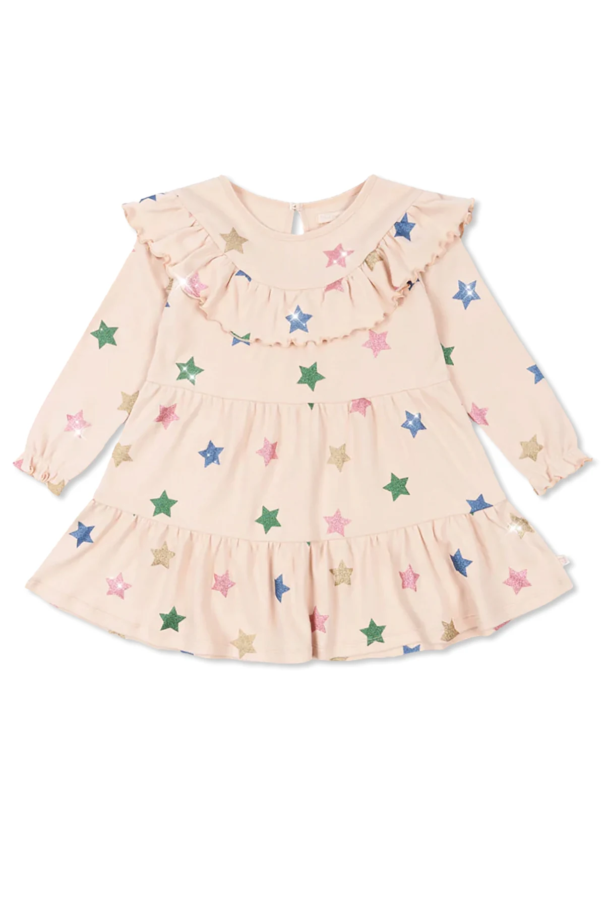 PINK Dress with star motif