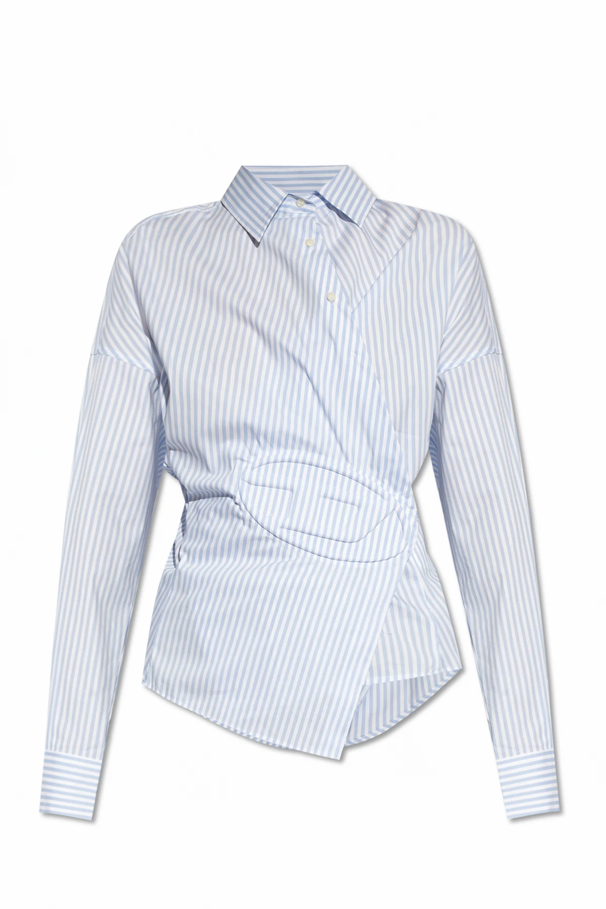 ‘C-SIZ-N2’ striped shirt