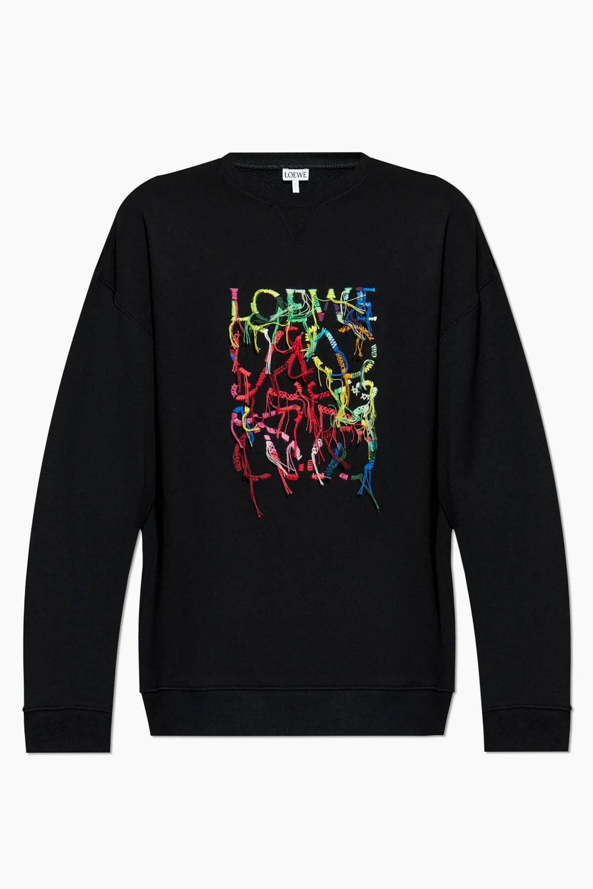 Bluza z kolorowo wyszytym logo