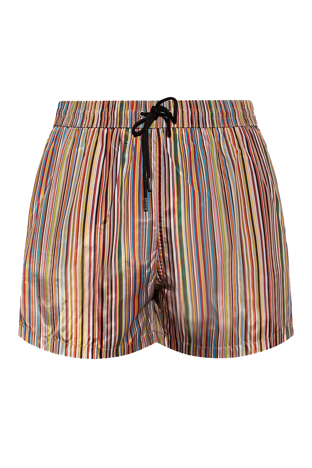 Swim shorts with stripes