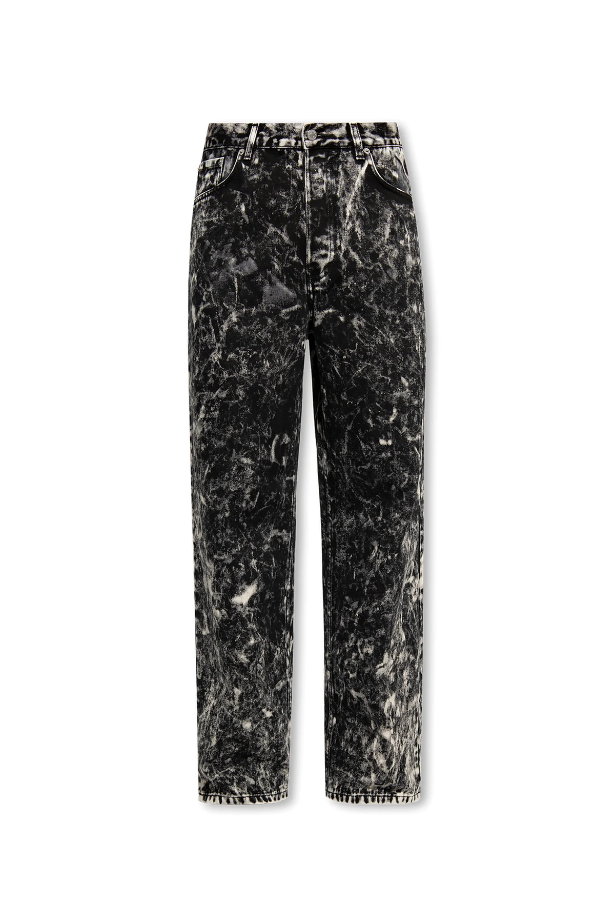 Jeans with dye effect