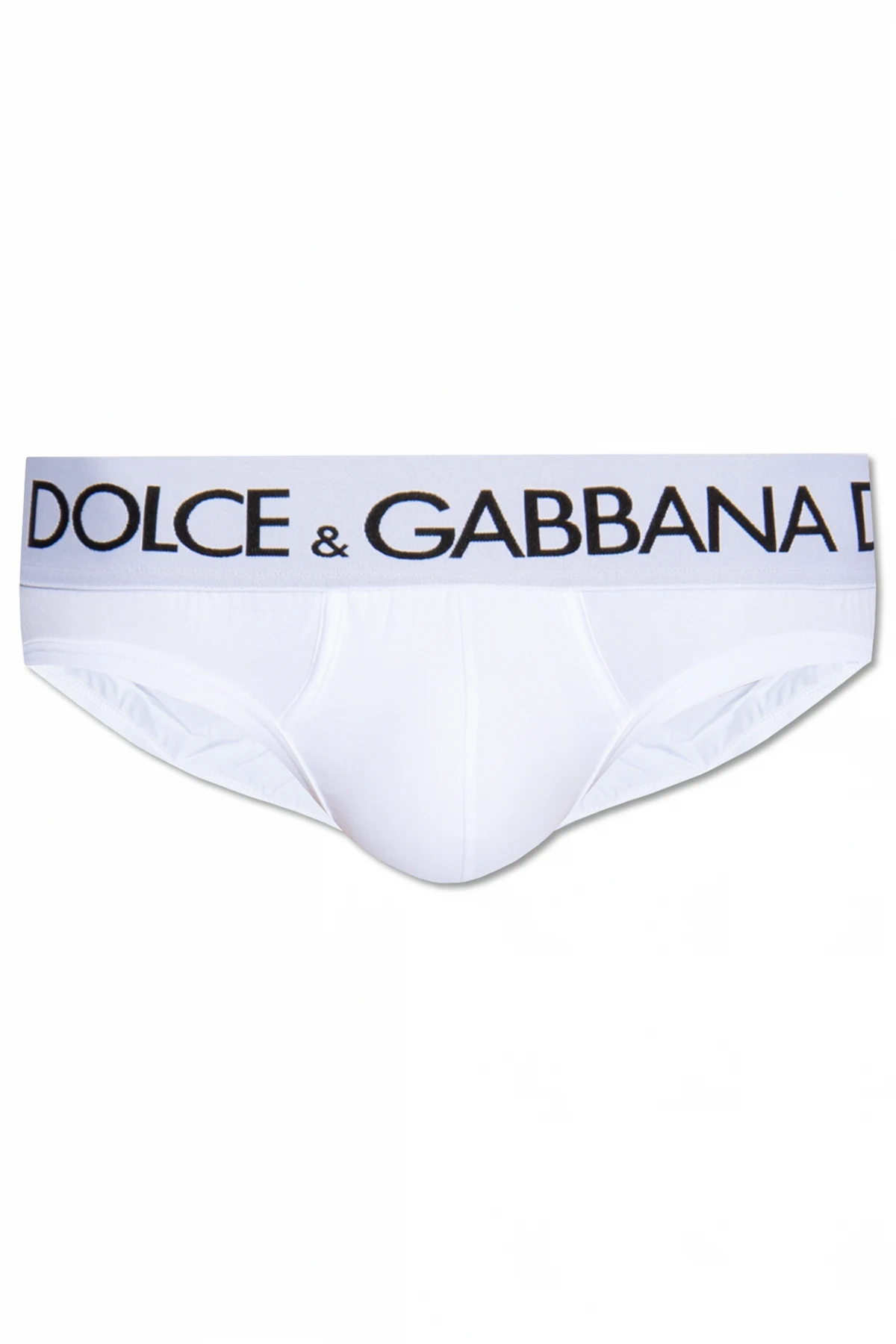 WHITE Briefs with logo