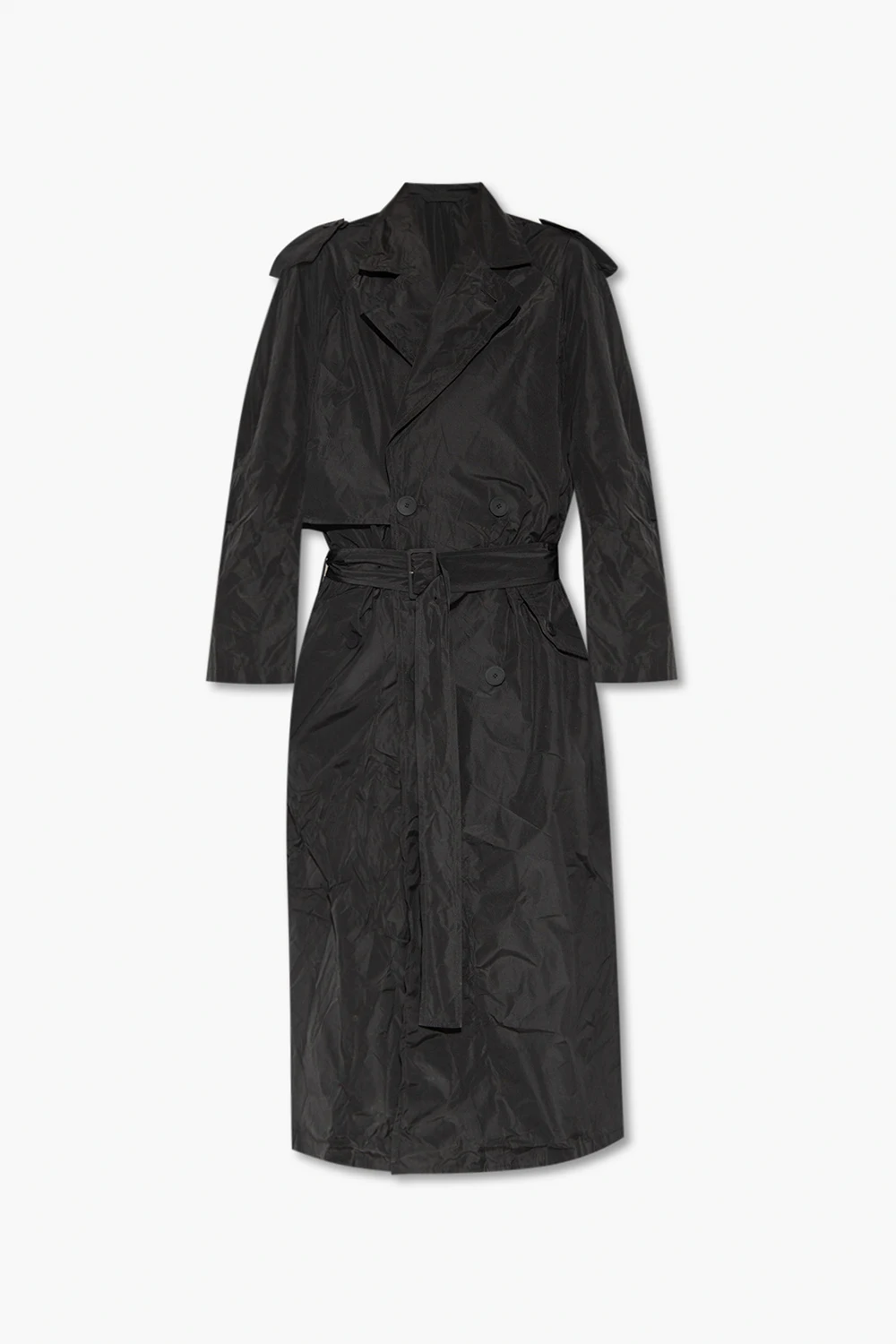 Loose-fitting trench coat