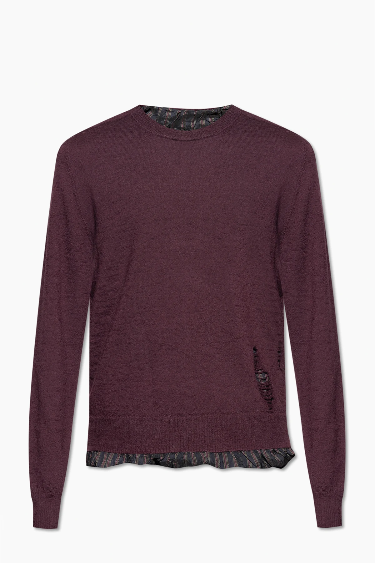 Sweter z efektem ‘vintage’