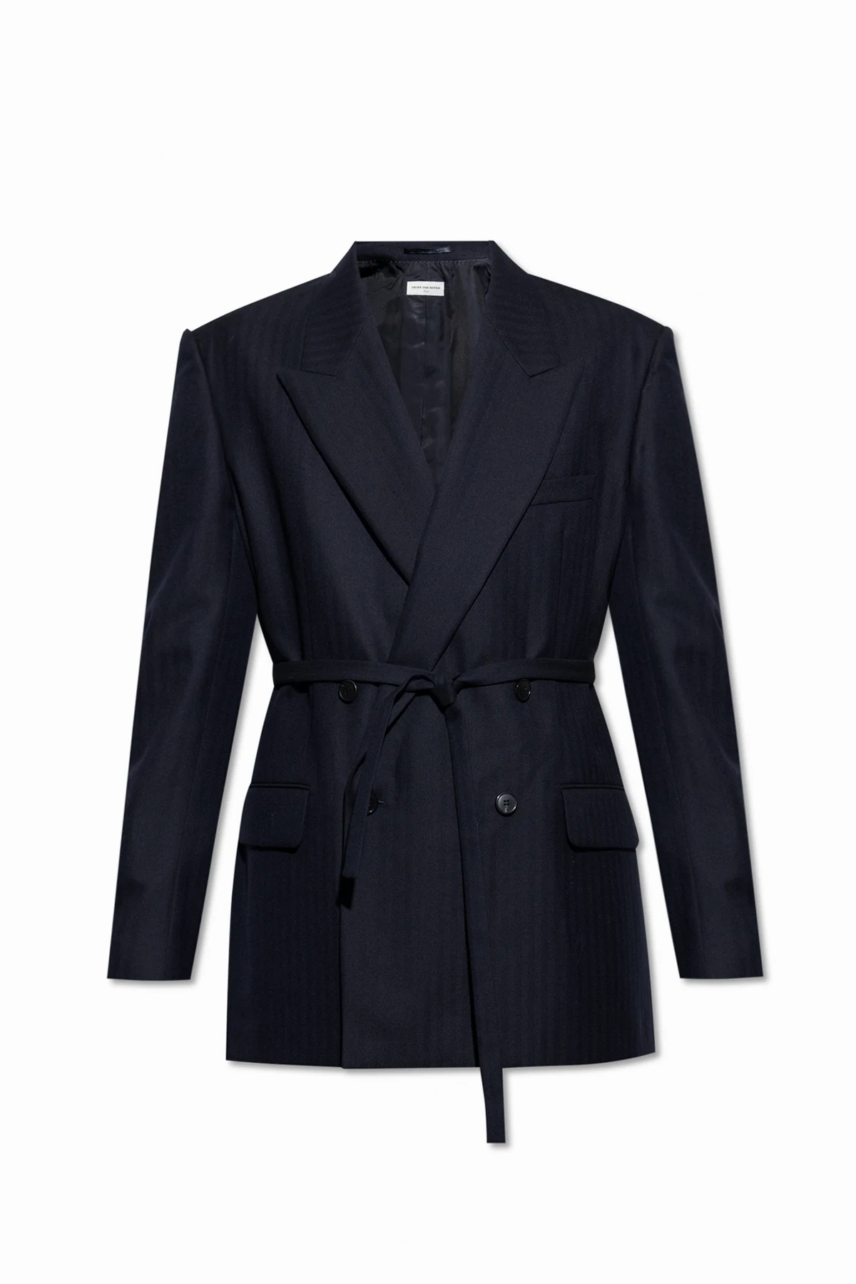 Oversize double-breasted blazer