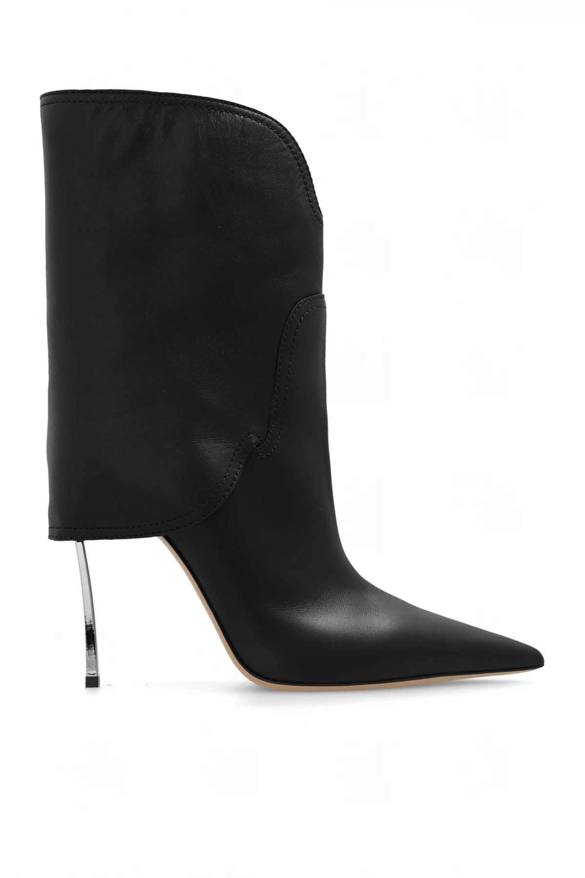 Skórzane botki na obcasie ‘Blade’