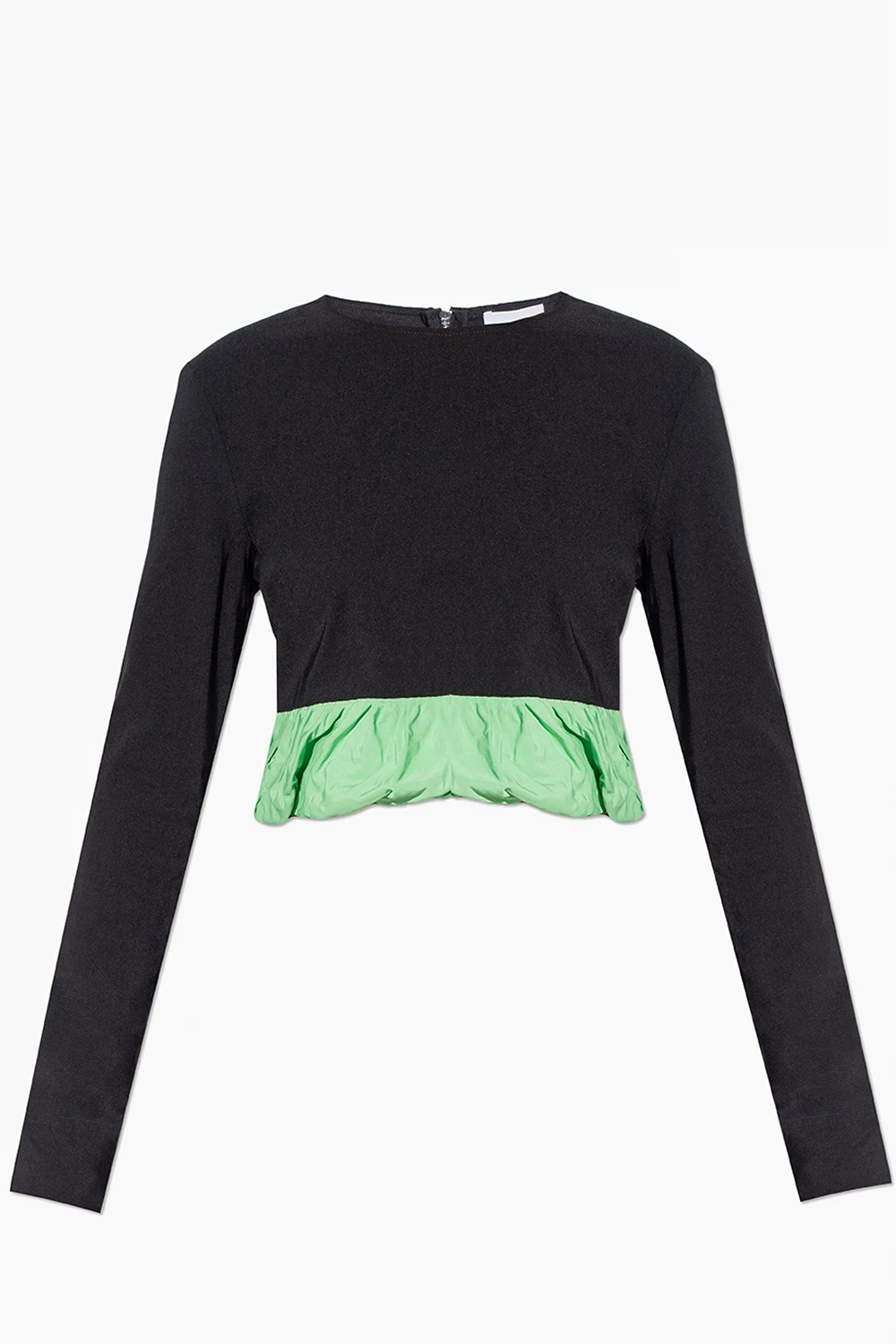 Top with decorative trim