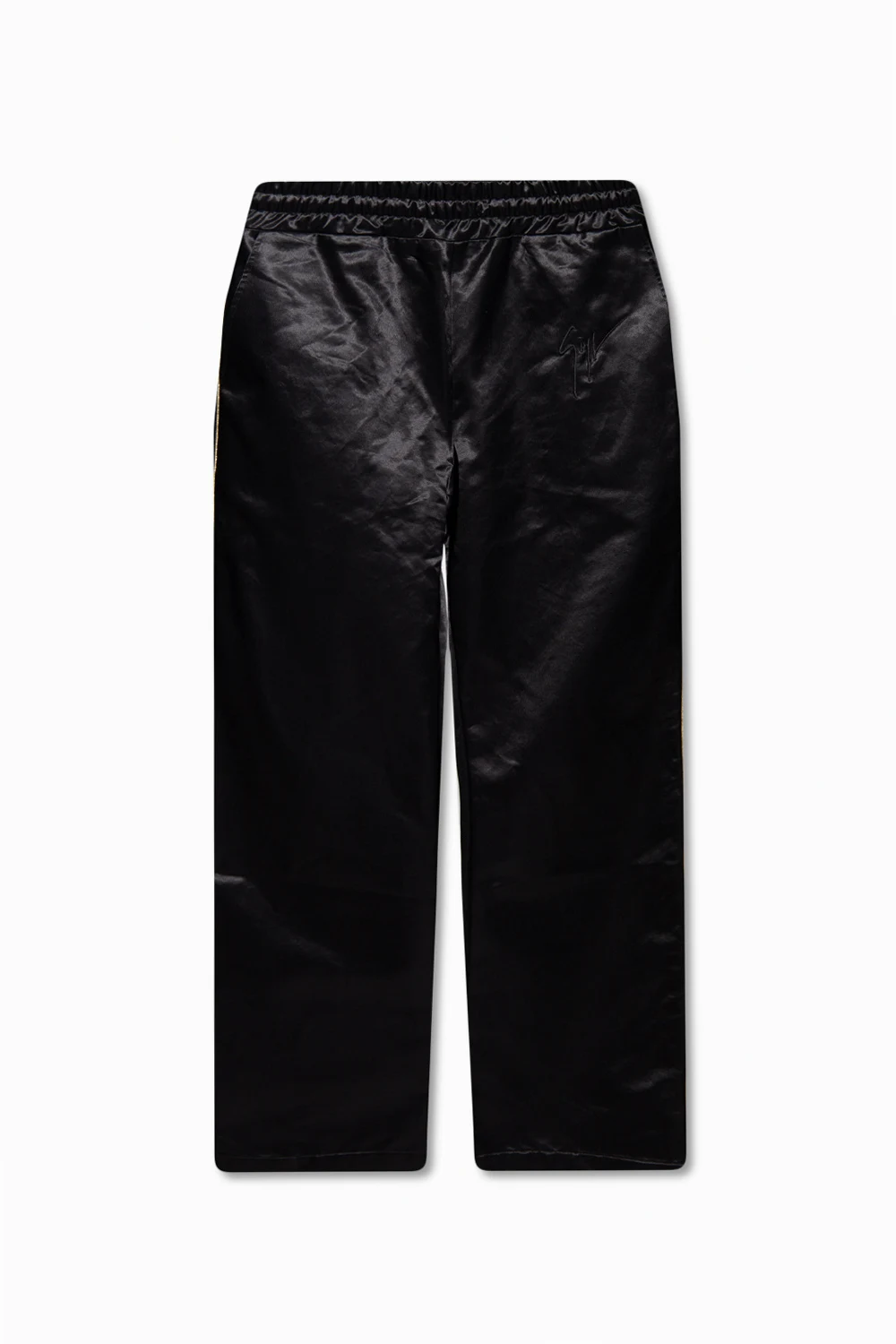 Trousers with logo