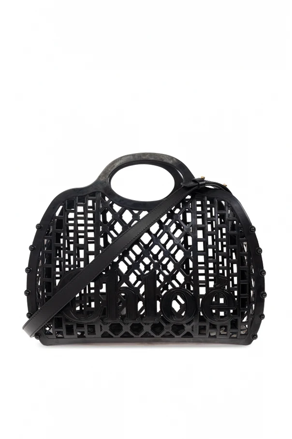 SCHWARZ Shopper-Tasche „Cage“