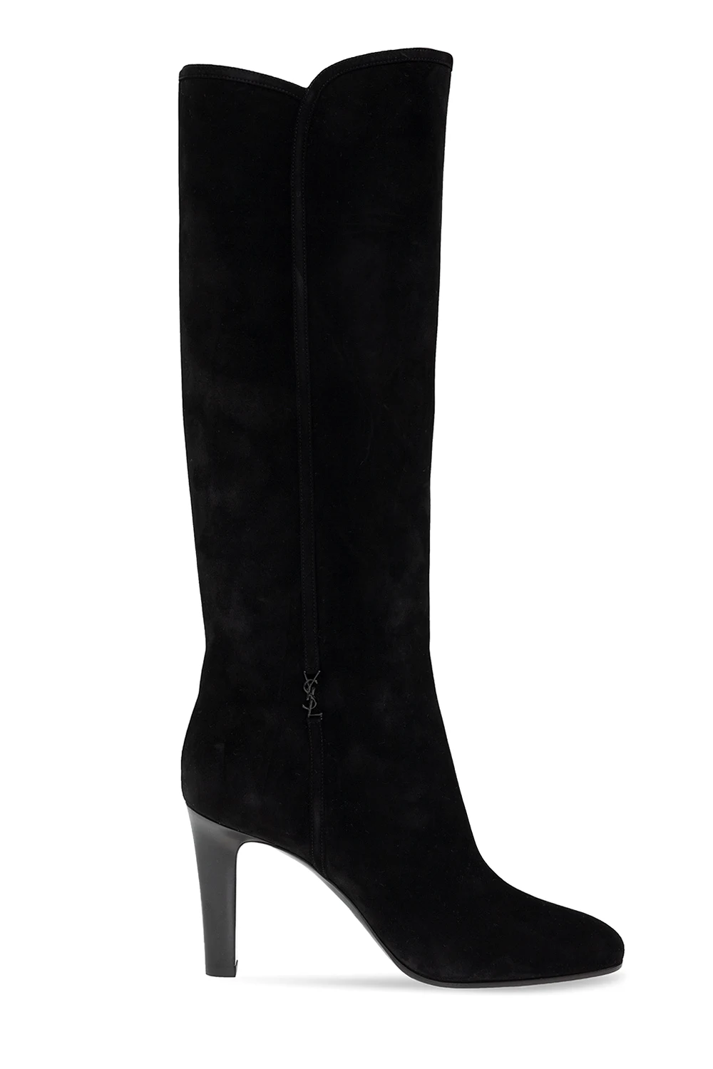‘Jane’ heeled knee-high boots