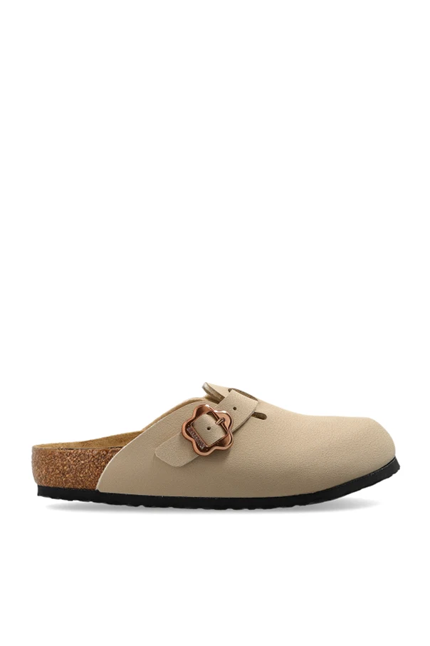 BEIGE Klapken „Boston Flower Buckle Kids“