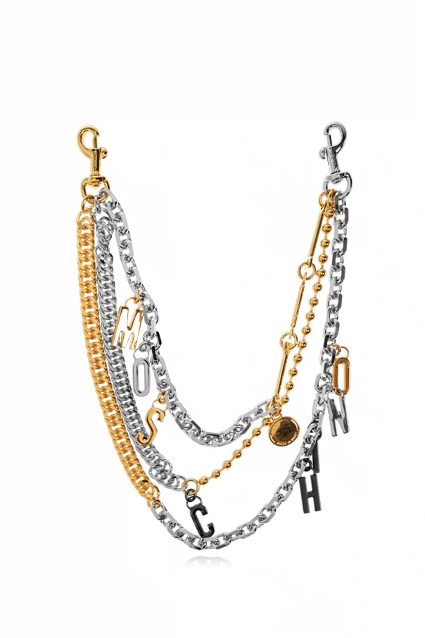 GOLD Bag chain with logo