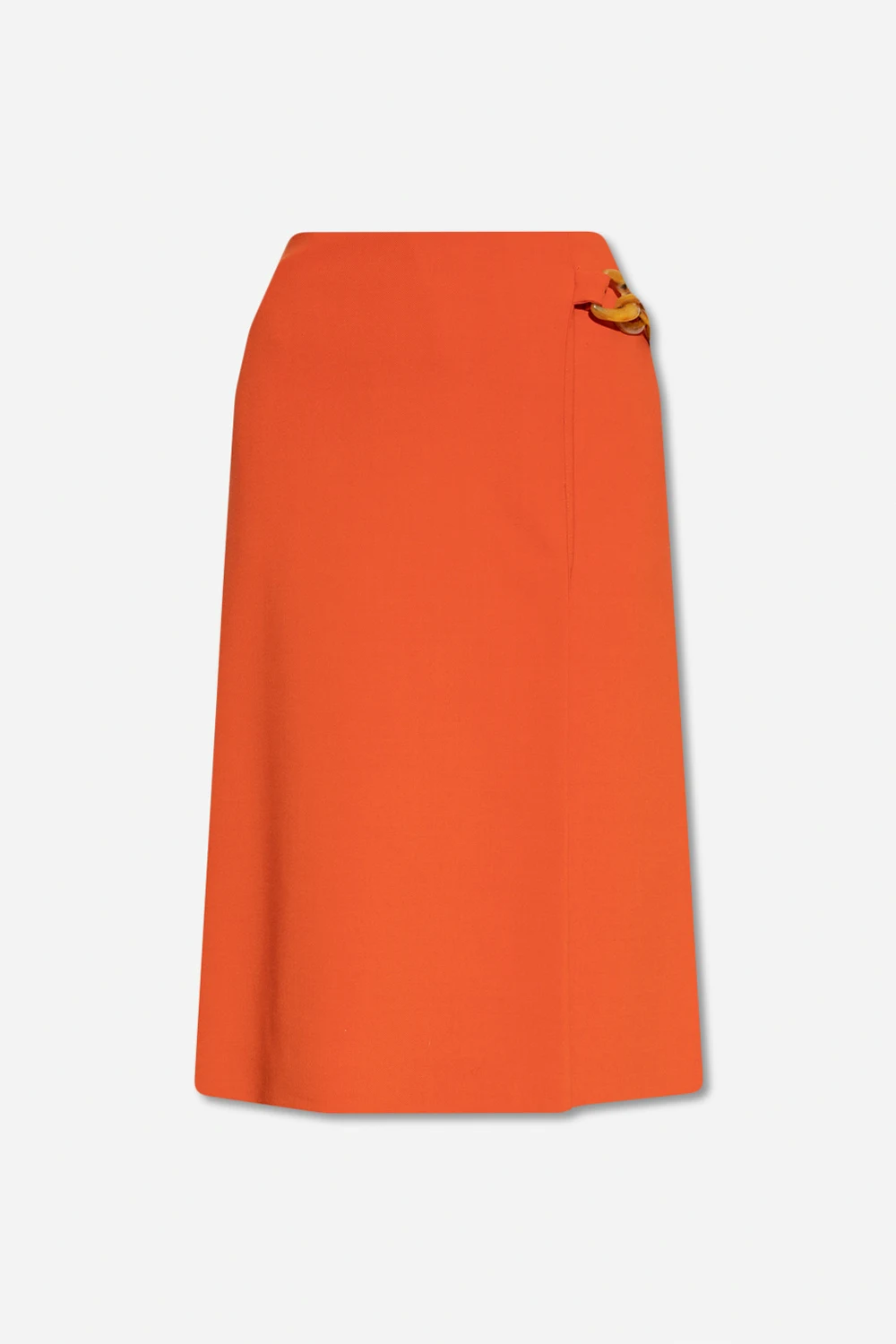 Skirt with decorative chain