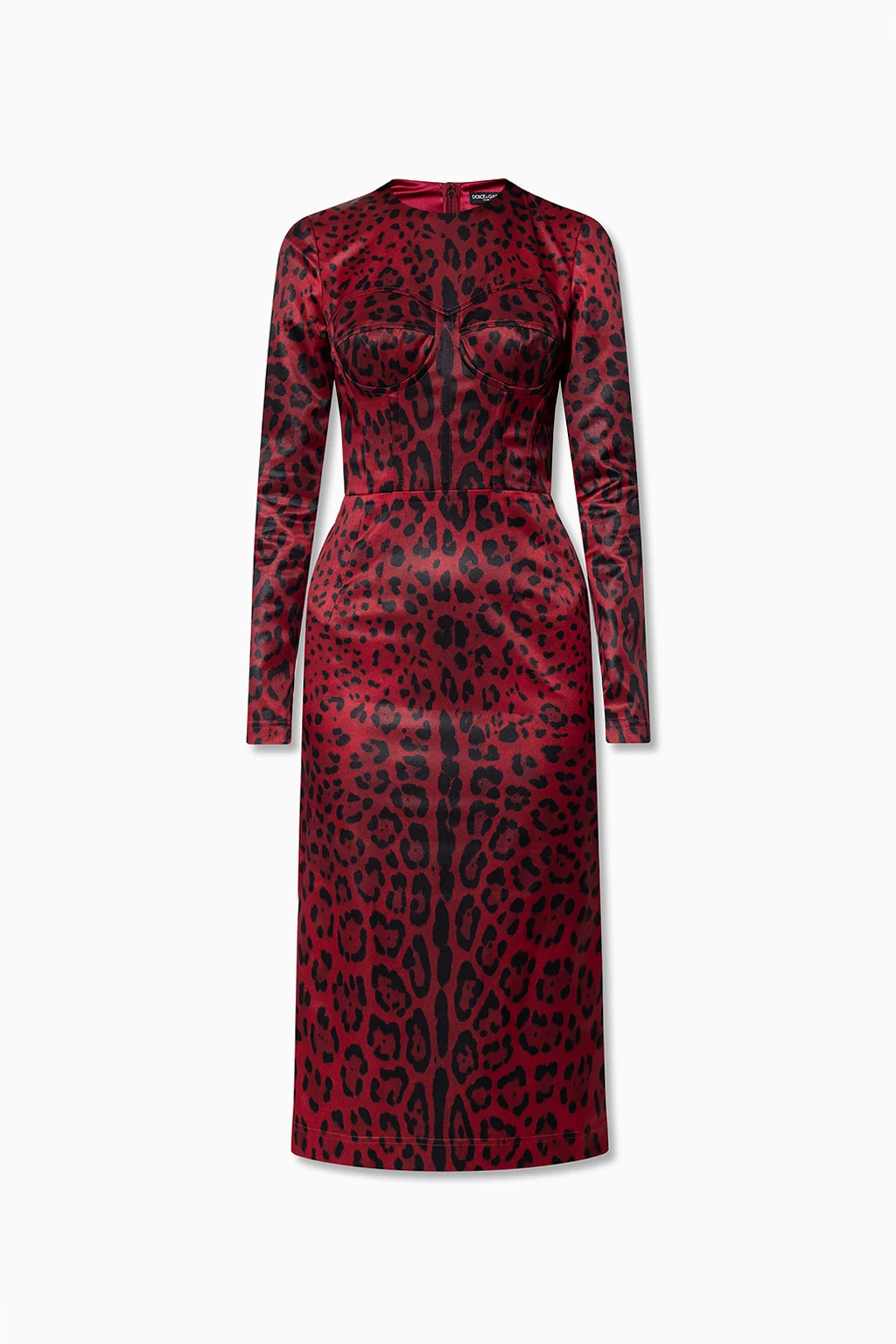 Dress with animal-motif