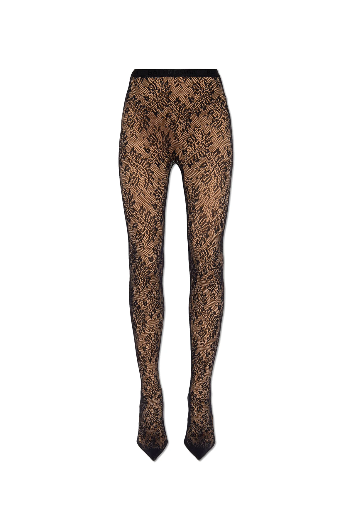 Stöckelschuhe mit Strumpfhose