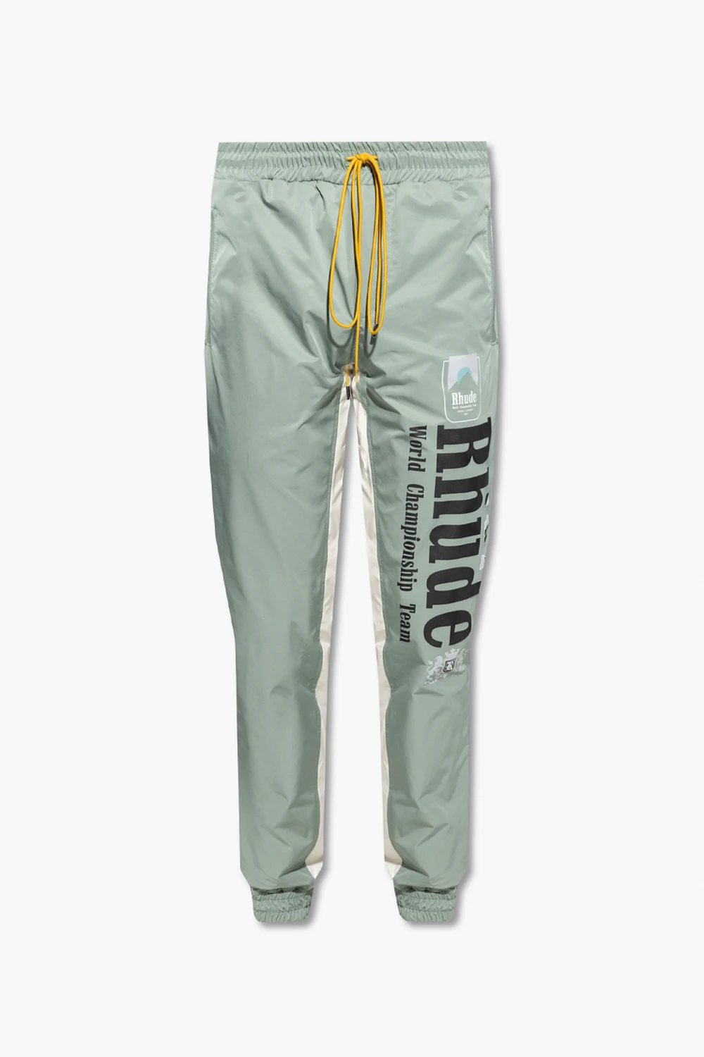 Trousers with logo