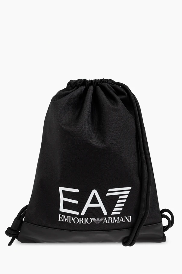SCHWARZ Rucksack mit Logo