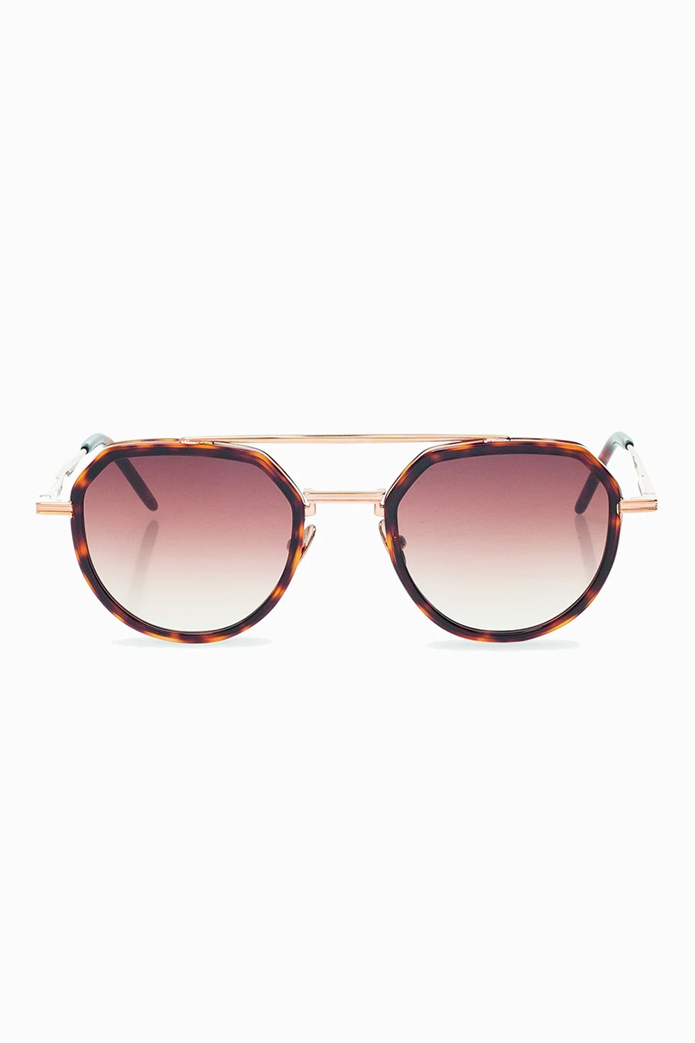 BRĄZOWY Okulary przeciwsłoneczne ‘James D’