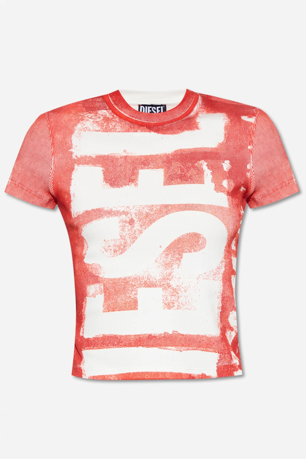 ‘T-SKINZY-DSL’ T-shirt with logo