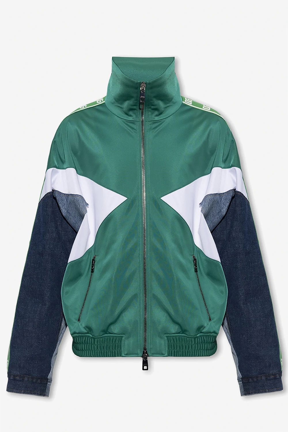 Patched sweatshirt