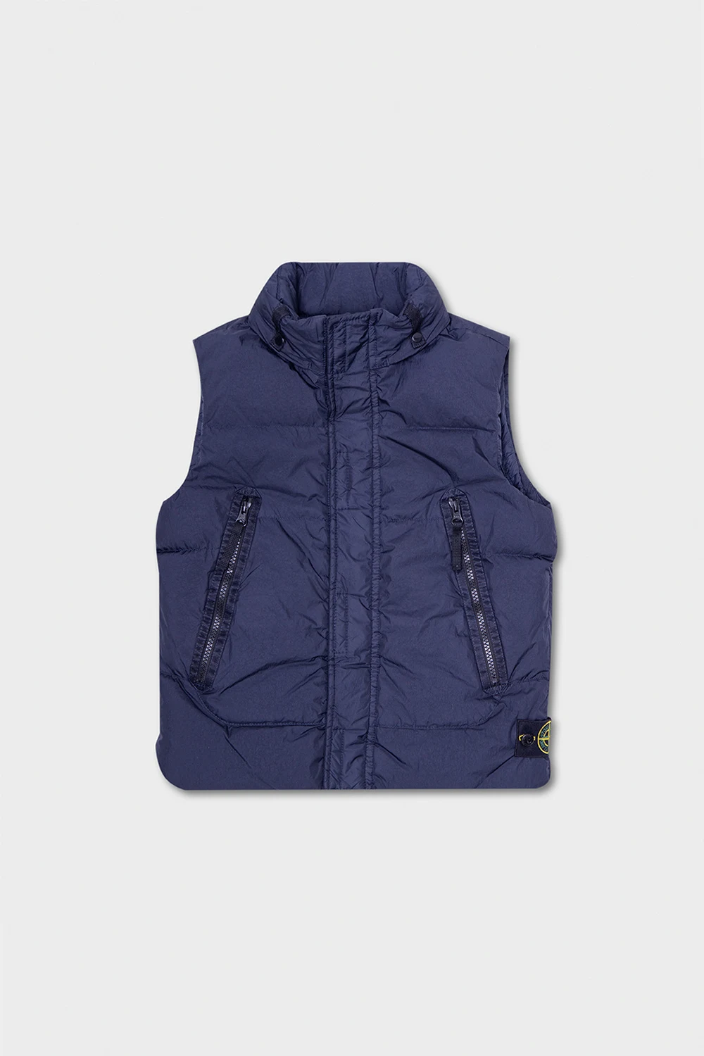 Quilted down vest