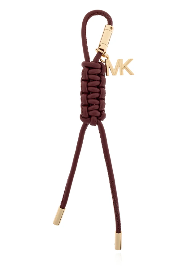 BURGUNDY Keychain with logo