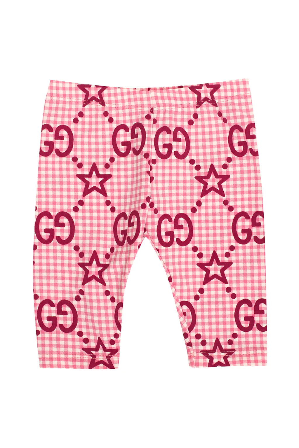 Cropped leggings with logo