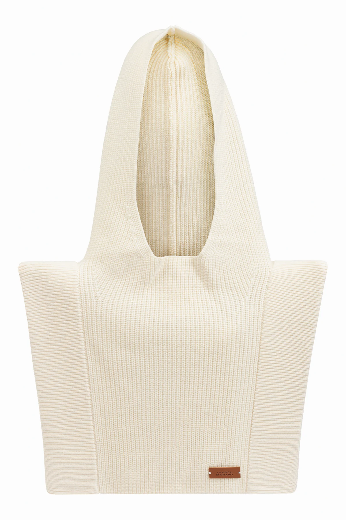 cream Hooded scarf Ginny
