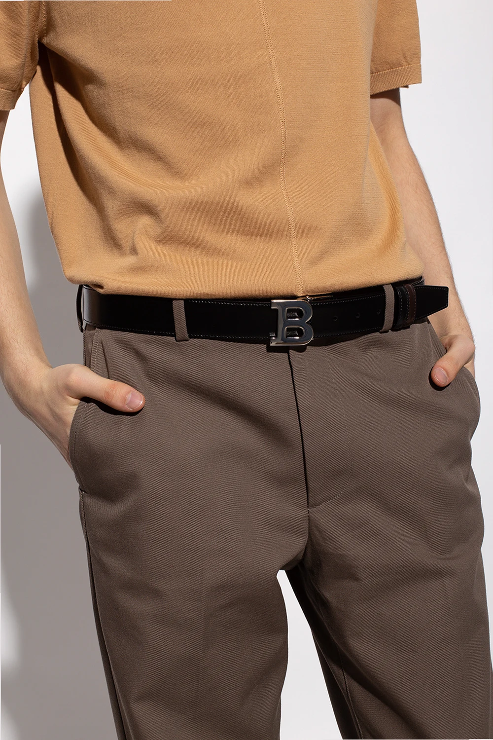 ‘B-Buckle’ reversible belt