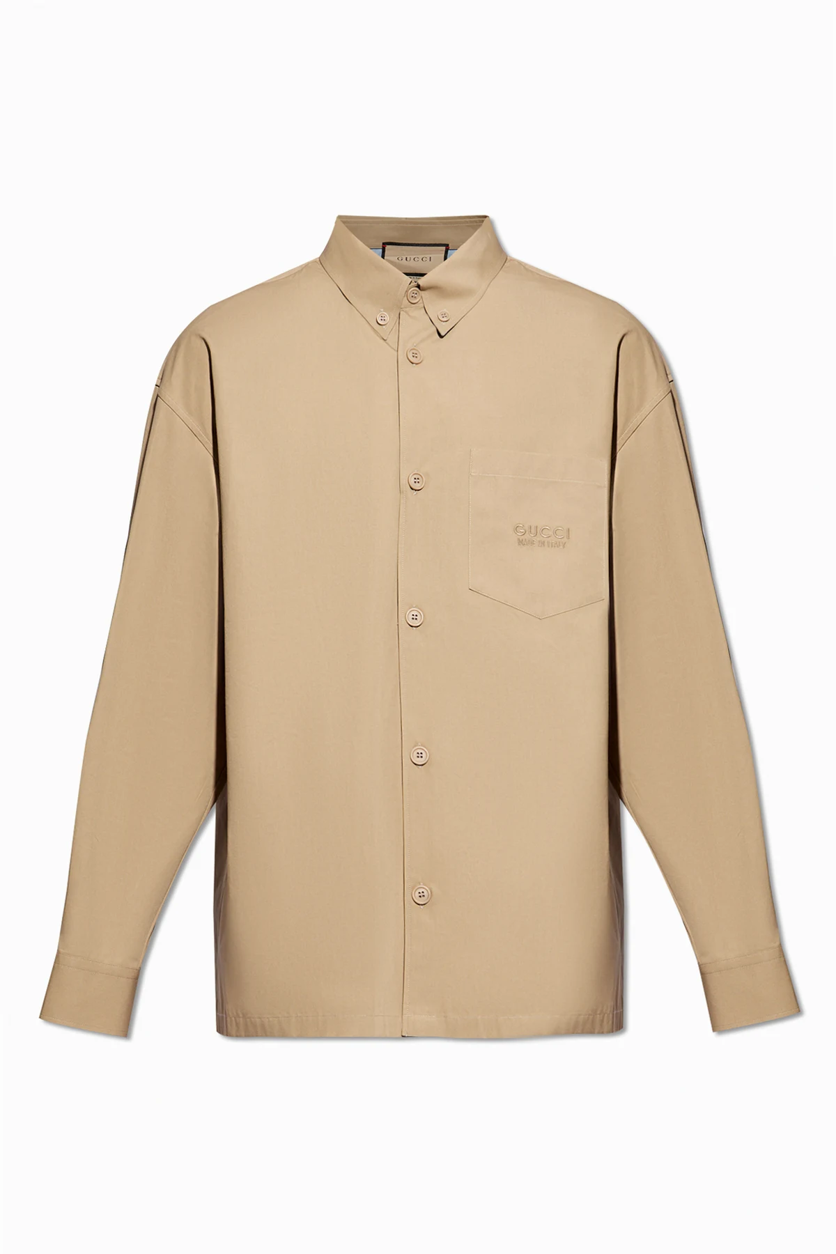 Cotton shirt with pocket