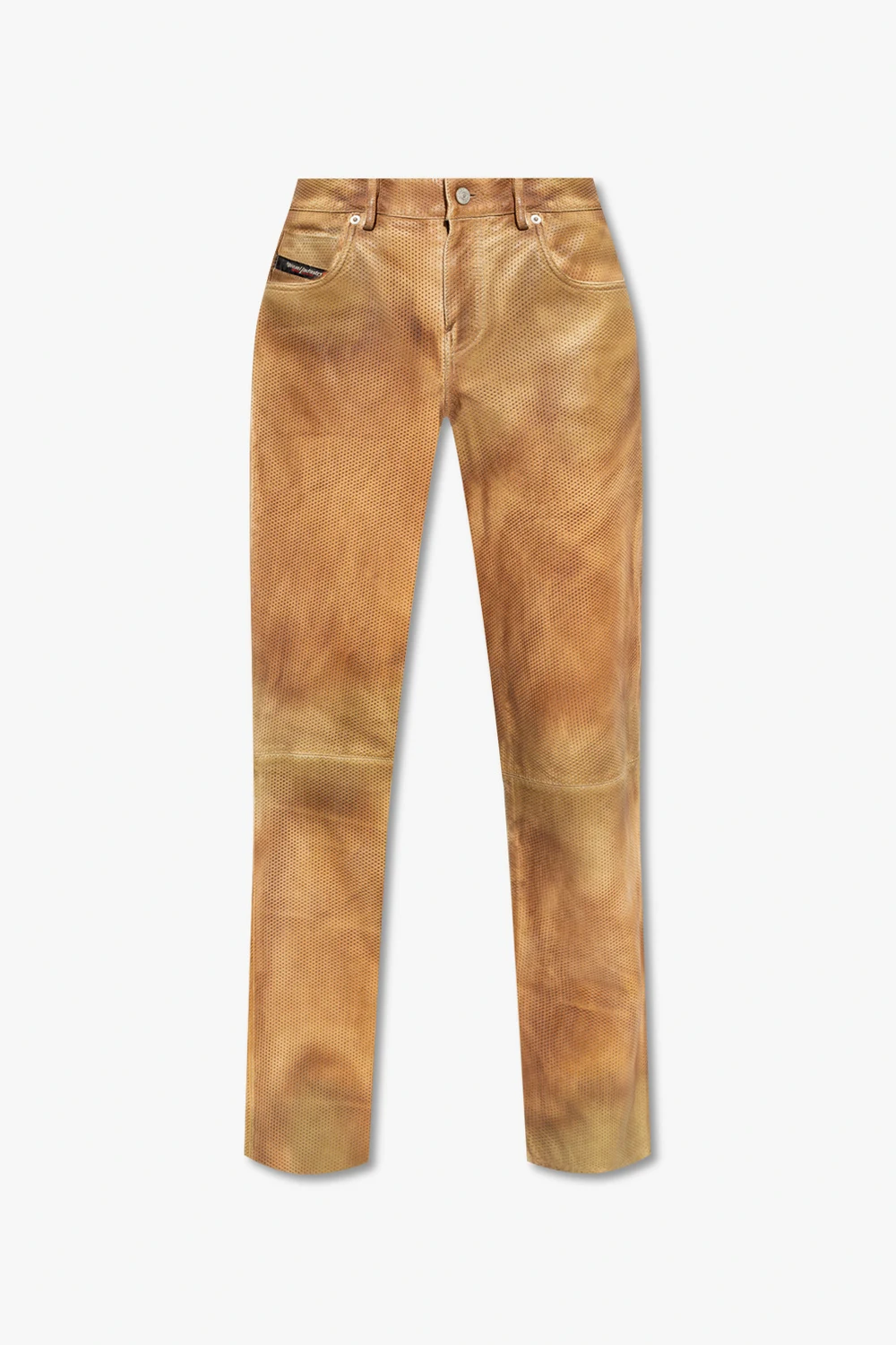 ‘L-TEXA’ leather trousers