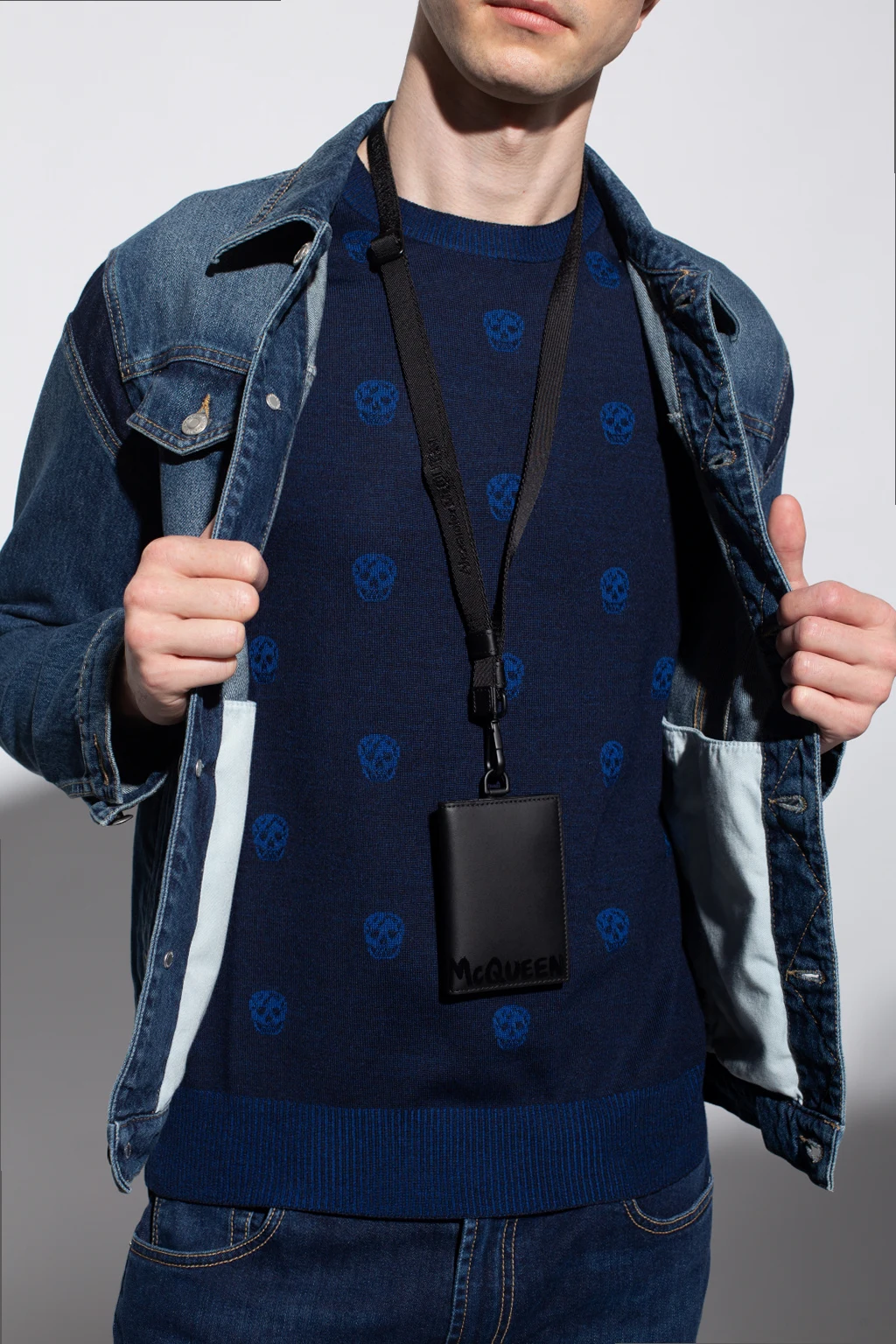 Strapped card case