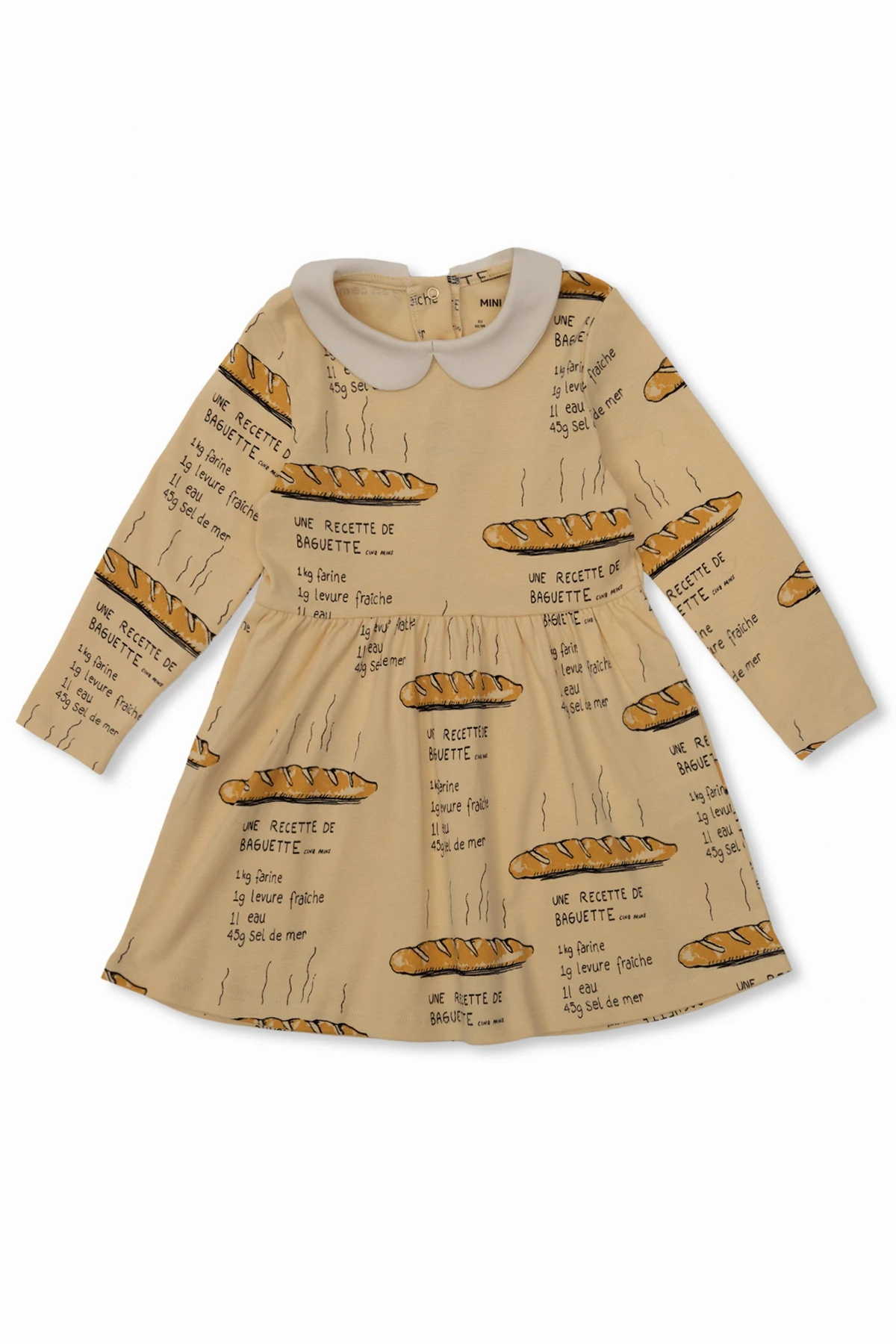 Dress with baguette motif